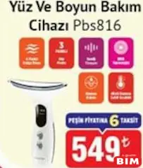 POLOSMART YÜZ VE BOYUN BAKIM CİHAZI PBS816 fiyat ve kampanya bilgisi
